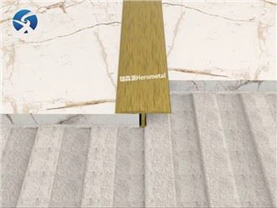 רצועות מתכת פליז בצורת T