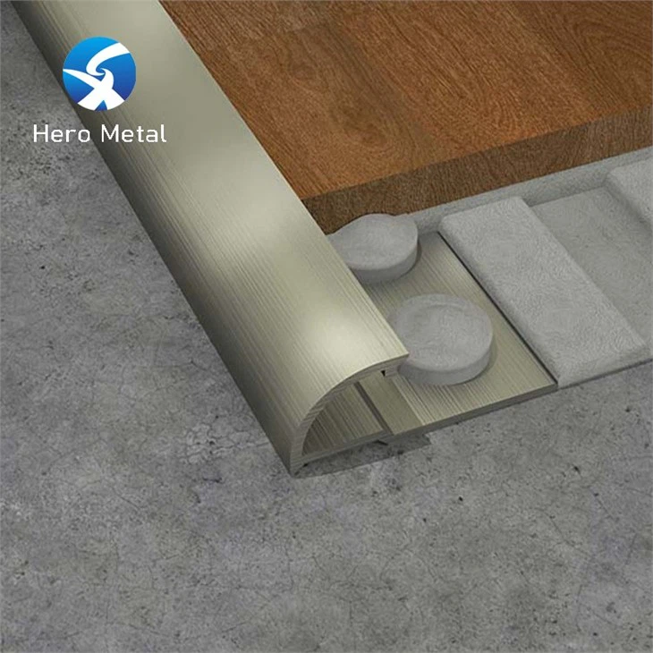 tile edging brass