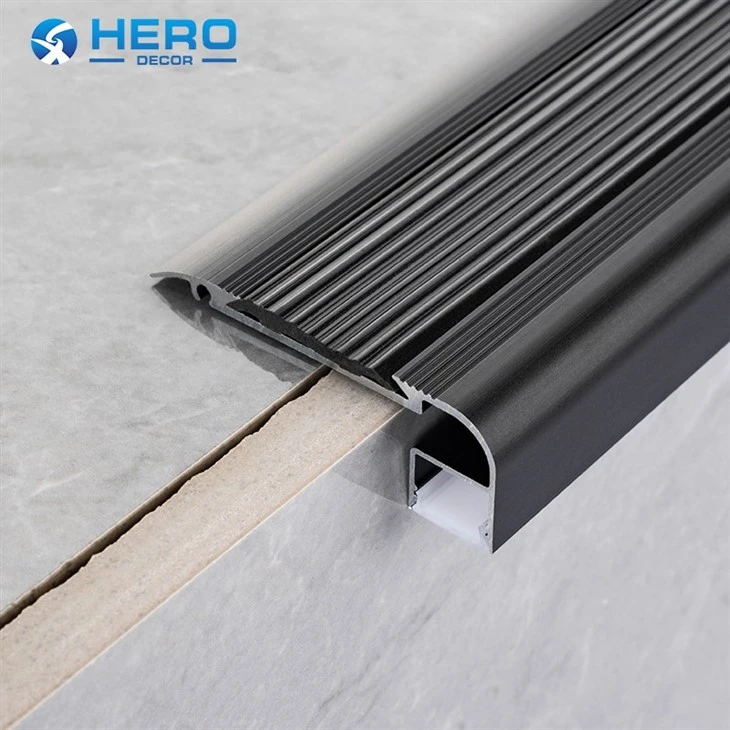 Bullnose Stair Nosing Non Slip Rubber Angle Step Edge suppliers