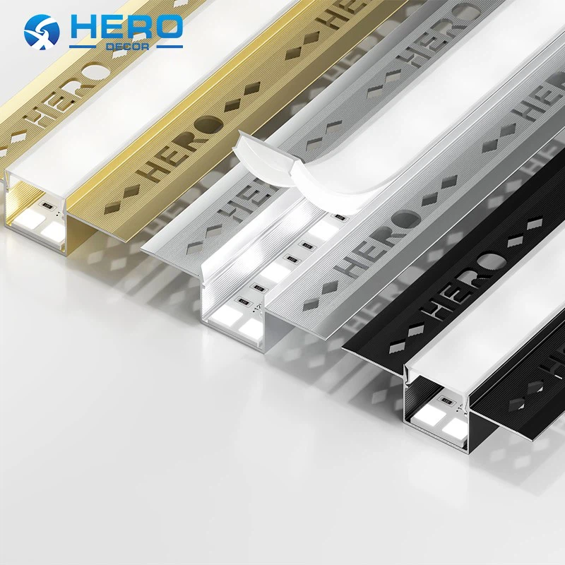 HM-X-1041 Tile Trim Led Profile HM-X-1041 Tile Trim Led Profile