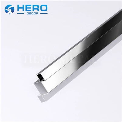 עיטור פינתי חיצוני בצורת נירוסטה מרובעת